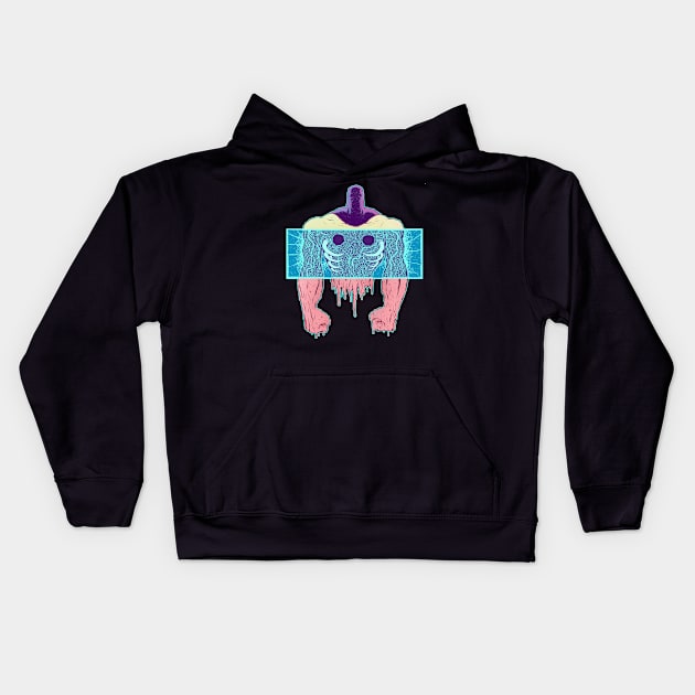 Cankor X-RAY for black shirts Kids Hoodie by Cankor Comics